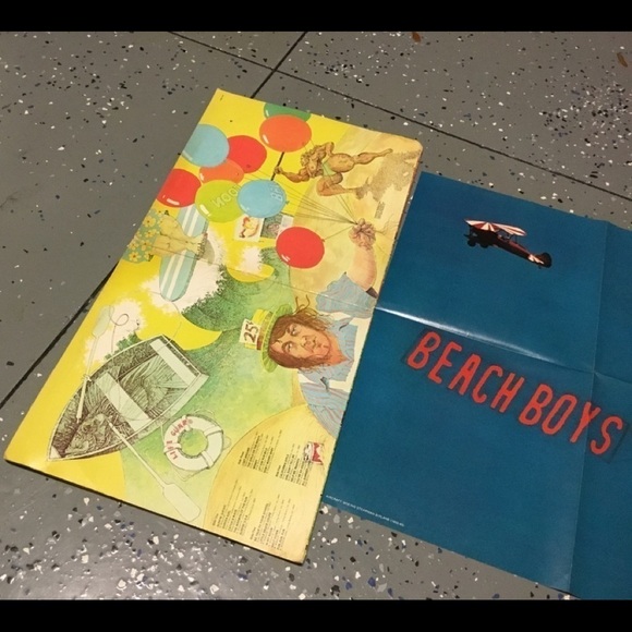 Beach BOYS 1974 ENDLESS SUMMER LITHOGRAPH/POSTER AND VINYL RECORD - Picture 3 of 7
